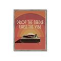 Picture of Drop the Needle, Raise the Vibe _GroupedProduct_Rectangle_Portrait_Framed_Matted_