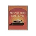 Picture of Drop the Needle, Raise the Vibe _GroupedProduct_Rectangle_Portrait_Framed_Matted_