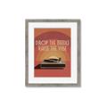 Picture of Drop the Needle, Raise the Vibe _GroupedProduct_Rectangle_Portrait_Framed_Matted_