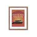 Picture of Drop the Needle, Raise the Vibe _GroupedProduct_Rectangle_Portrait_Framed_Matted_