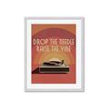 Picture of Drop the Needle, Raise the Vibe _GroupedProduct_Rectangle_Portrait_Framed_Matted_