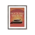 Picture of Drop the Needle, Raise the Vibe _GroupedProduct_Rectangle_Portrait_Framed_Matted_