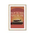 Picture of Drop the Needle, Raise the Vibe _GroupedProduct_Rectangle_Portrait_Framed_Matted_