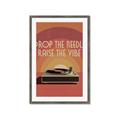 Picture of Drop the Needle, Raise the Vibe _GroupedProduct_Rectangle_Portrait_Framed_Matted_