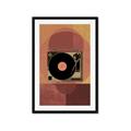 Picture of Circles in Motion _GroupedProduct_Rectangle_Portrait_Framed_Matted_