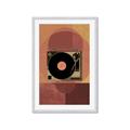 Picture of Circles in Motion _GroupedProduct_Rectangle_Portrait_Framed_Matted_