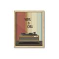 Picture of Vinyl and Chill _GroupedProduct_Rectangle_Portrait_Framed_Matted_