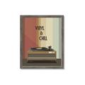 Picture of Vinyl and Chill _GroupedProduct_Rectangle_Portrait_Framed_Matted_
