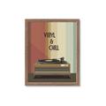 Picture of Vinyl and Chill _GroupedProduct_Rectangle_Portrait_Framed_Matted_
