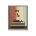 Picture of Vinyl and Chill _GroupedProduct_Rectangle_Portrait_Framed_Matted_