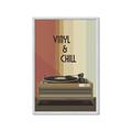 Picture of Vinyl and Chill _GroupedProduct_Rectangle_Portrait_Framed_Matted_