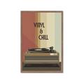 Picture of Vinyl and Chill _GroupedProduct_Rectangle_Portrait_Framed_Matted_