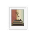 Picture of Vinyl and Chill _GroupedProduct_Rectangle_Portrait_Framed_Matted_