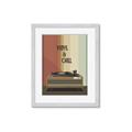 Picture of Vinyl and Chill _GroupedProduct_Rectangle_Portrait_Framed_Matted_