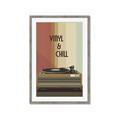 Picture of Vinyl and Chill _GroupedProduct_Rectangle_Portrait_Framed_Matted_