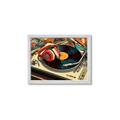 Picture of Disk Jockey  _GroupedProduct_Rectangle_Landscape_Framed_Matted_