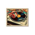 Picture of Disk Jockey  _GroupedProduct_Rectangle_Landscape_Framed_Matted_