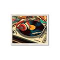 Picture of Disk Jockey  _GroupedProduct_Rectangle_Landscape_Framed_Matted_
