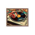 Picture of Disk Jockey  _GroupedProduct_Rectangle_Landscape_Framed_Matted_
