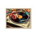 Picture of Disk Jockey  _GroupedProduct_Rectangle_Landscape_Framed_Matted_