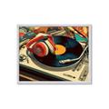 Picture of Disk Jockey  _GroupedProduct_Rectangle_Landscape_Framed_Matted_