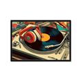 Picture of Disk Jockey  _GroupedProduct_Rectangle_Landscape_Framed_Matted_
