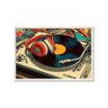 Picture of Disk Jockey  _GroupedProduct_Rectangle_Landscape_Framed_Matted_