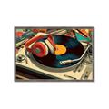 Picture of Disk Jockey  _GroupedProduct_Rectangle_Landscape_Framed_Matted_
