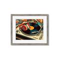 Picture of Disk Jockey  _GroupedProduct_Rectangle_Landscape_Framed_Matted_