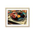 Picture of Disk Jockey  _GroupedProduct_Rectangle_Landscape_Framed_Matted_