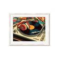Picture of Disk Jockey  _GroupedProduct_Rectangle_Landscape_Framed_Matted_