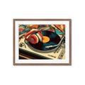 Picture of Disk Jockey  _GroupedProduct_Rectangle_Landscape_Framed_Matted_