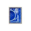 Picture of Blue Print Vinyl I _GroupedProduct_Rectangle_Portrait_Photography _GroupedProduct_Rectangle_Portrait_Framed_Matted_