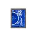 Picture of Blue Print Vinyl I _GroupedProduct_Rectangle_Portrait_Photography _GroupedProduct_Rectangle_Portrait_Framed_Matted_