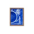 Picture of Blue Print Vinyl I _GroupedProduct_Rectangle_Portrait_Photography _GroupedProduct_Rectangle_Portrait_Framed_Matted_