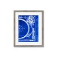 Picture of Blue Print Vinyl I _GroupedProduct_Rectangle_Portrait_Photography _GroupedProduct_Rectangle_Portrait_Framed_Matted_