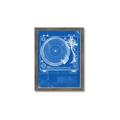 Picture of Blue Print Vinyl II _GroupedProduct_Rectangle_Portrait_Photography _GroupedProduct_Rectangle_Portrait_Framed_Matted_