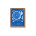 Picture of Blue Print Vinyl II _GroupedProduct_Rectangle_Portrait_Photography _GroupedProduct_Rectangle_Portrait_Framed_Matted_