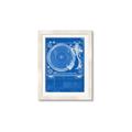 Picture of Blue Print Vinyl II _GroupedProduct_Rectangle_Portrait_Photography _GroupedProduct_Rectangle_Portrait_Framed_Matted_
