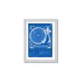 Picture of Blue Print Vinyl II _GroupedProduct_Rectangle_Portrait_Photography _GroupedProduct_Rectangle_Portrait_Framed_Matted_