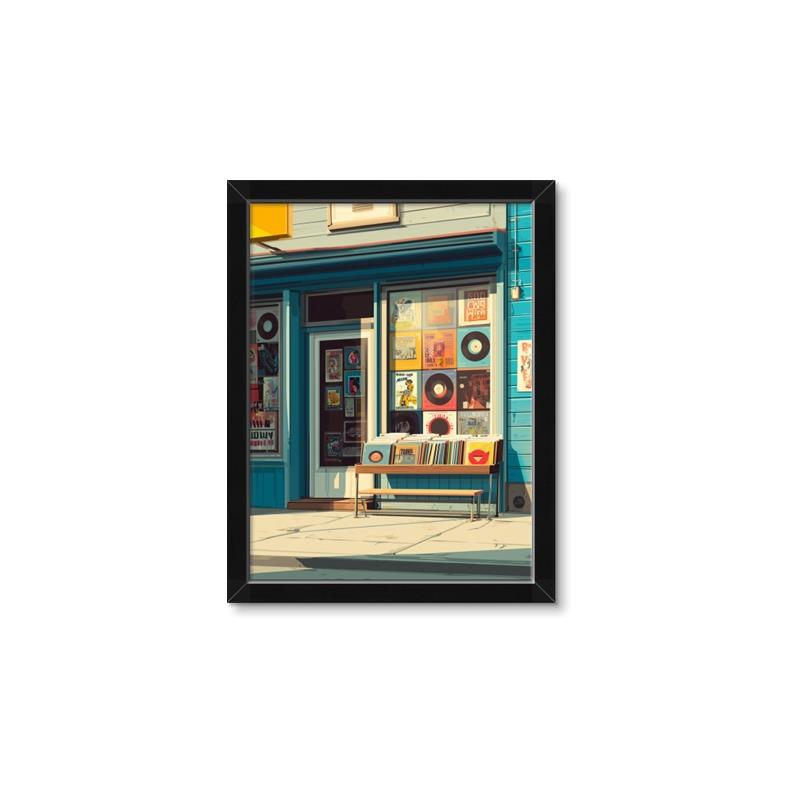 Picture of Happy Place _GroupedProduct_Rectangle_Portrait_Framed_Matted_