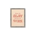 Picture of Born to Slay, Forced to Work _GroupedProduct_Rectangle_Portrait_Framed_Matted_