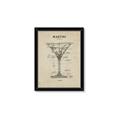 Picture of The Anatomy of a Martini _GroupedProduct_Rectangle_Portrait_Framed_Matted_