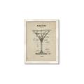 Picture of The Anatomy of a Martini _GroupedProduct_Rectangle_Portrait_Framed_Matted_