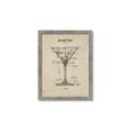 Picture of The Anatomy of a Martini _GroupedProduct_Rectangle_Portrait_Framed_Matted_