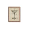 Picture of The Anatomy of a Martini _GroupedProduct_Rectangle_Portrait_Framed_Matted_