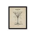 Picture of The Anatomy of a Martini _GroupedProduct_Rectangle_Portrait_Framed_Matted_