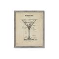 Picture of The Anatomy of a Martini _GroupedProduct_Rectangle_Portrait_Framed_Matted_
