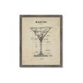 Picture of The Anatomy of a Martini _GroupedProduct_Rectangle_Portrait_Framed_Matted_