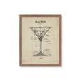 Picture of The Anatomy of a Martini _GroupedProduct_Rectangle_Portrait_Framed_Matted_